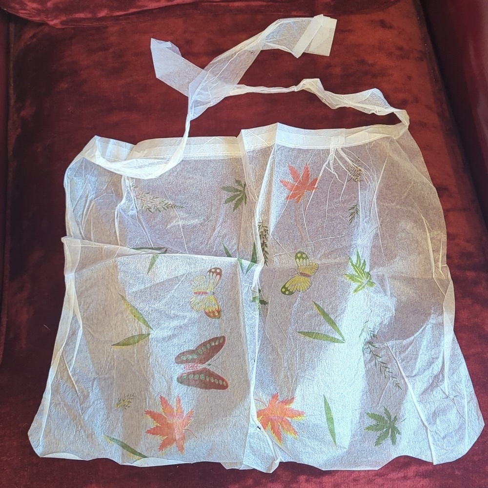 Paper Aprons Vintage Disposable 1970's